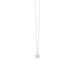 Children's Necklace Crown Silver 925-Platinum Plating 2ZK-KD071-1P Prince